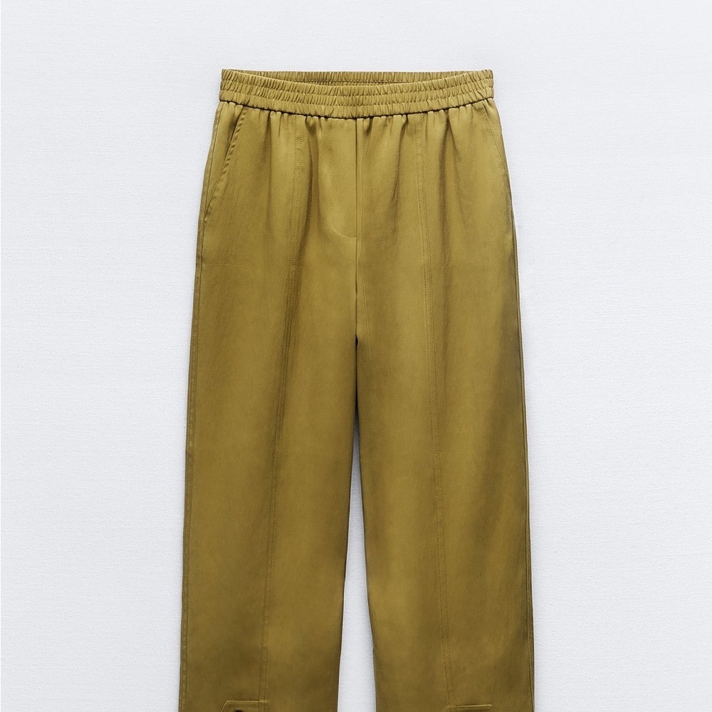 Zara cuffed tapered pants